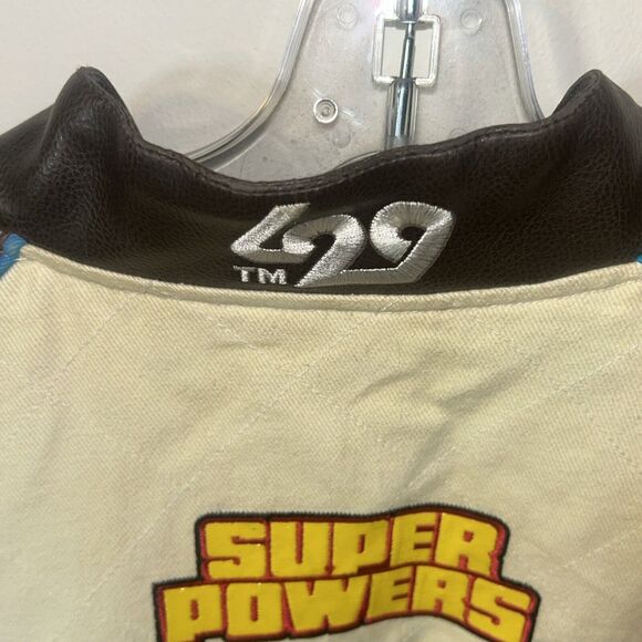 Lot 29 DC Comics Hawkman Racing Jacket Sz 2XL Has Othervintage Dc Patches - Picture 12 of 15